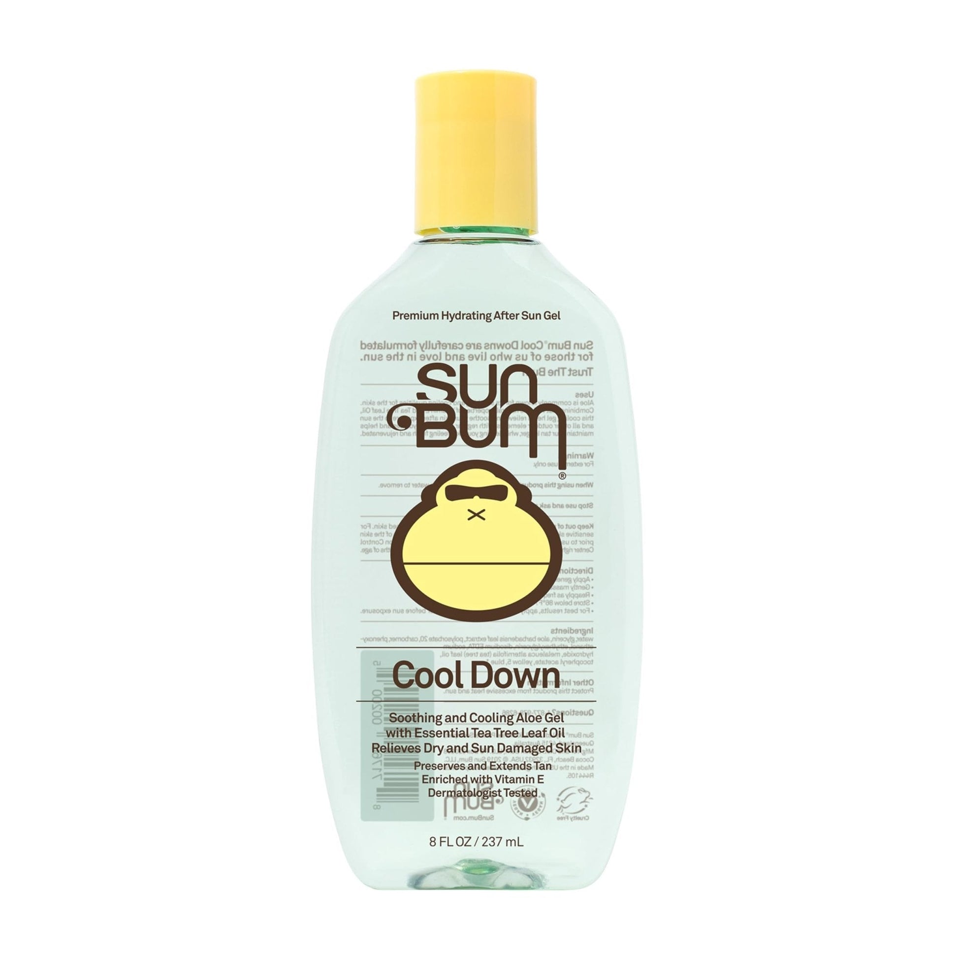 Sun Bum Cool Down Aloe Vera Gel - Vegan After Sun Care to Soothe and Hydrate Sunburn - 8 oz - Maple Wellness Supplements