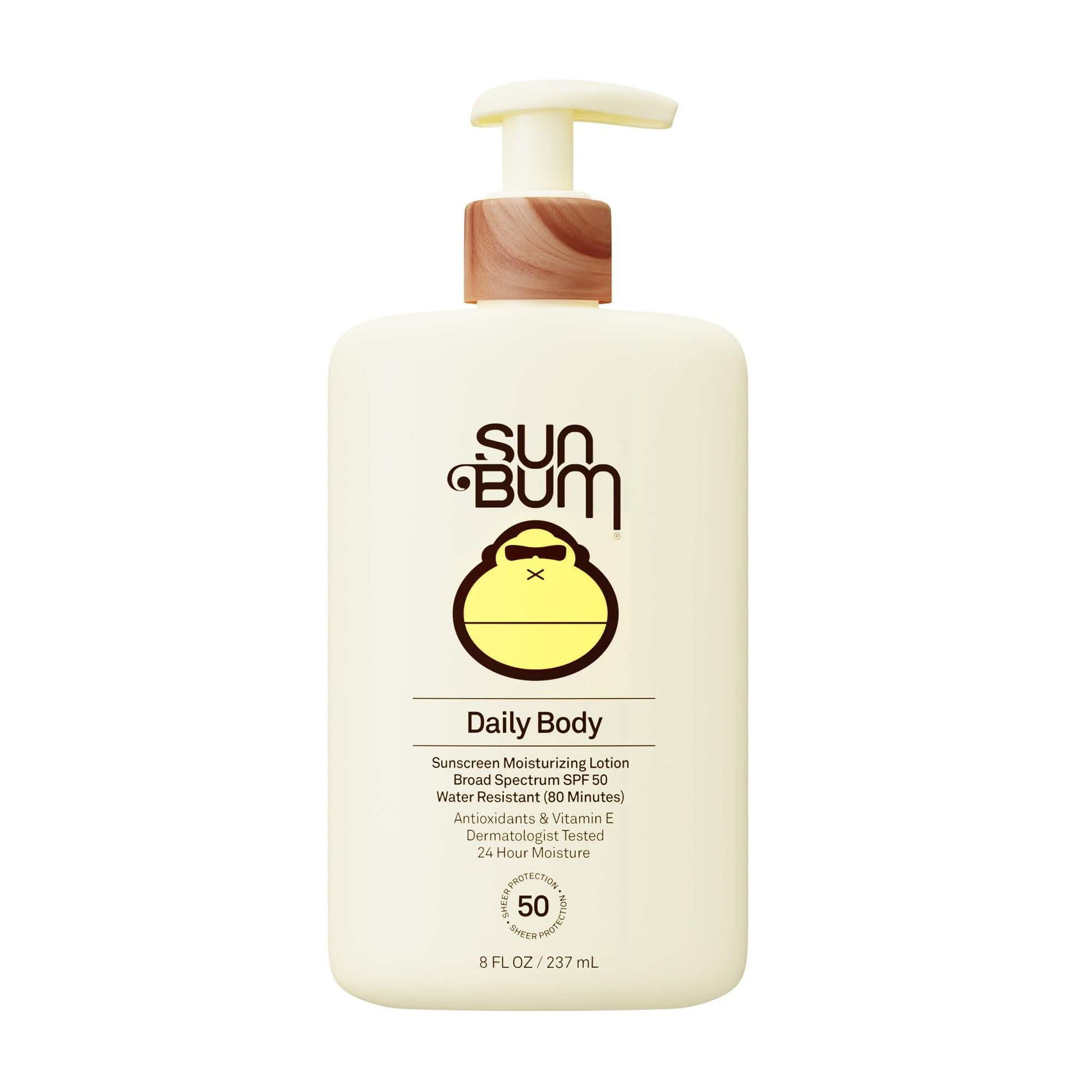 Sun Bum Daily SPF 50 Sunscreen Body Lotion - Broad Spectrum Moisturizing Sunscreen - Maple Wellness Supplements
