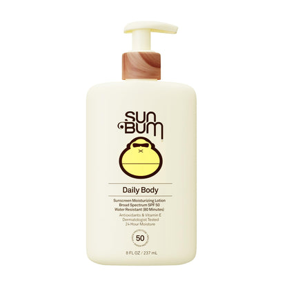 Sun Bum Daily SPF 50 Sunscreen Body Lotion - Broad Spectrum Moisturizing Sunscreen - Maple Wellness Supplements