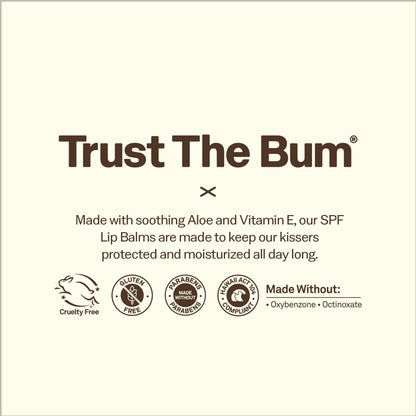 Sun Bum SPF 30 Sunscreen Lip Balm 3 Flavor Variety Pack - Coconut, Banana, Watermelon - Moisturizing Aloe Vera and Vitamin E - Maple Wellness Supplements