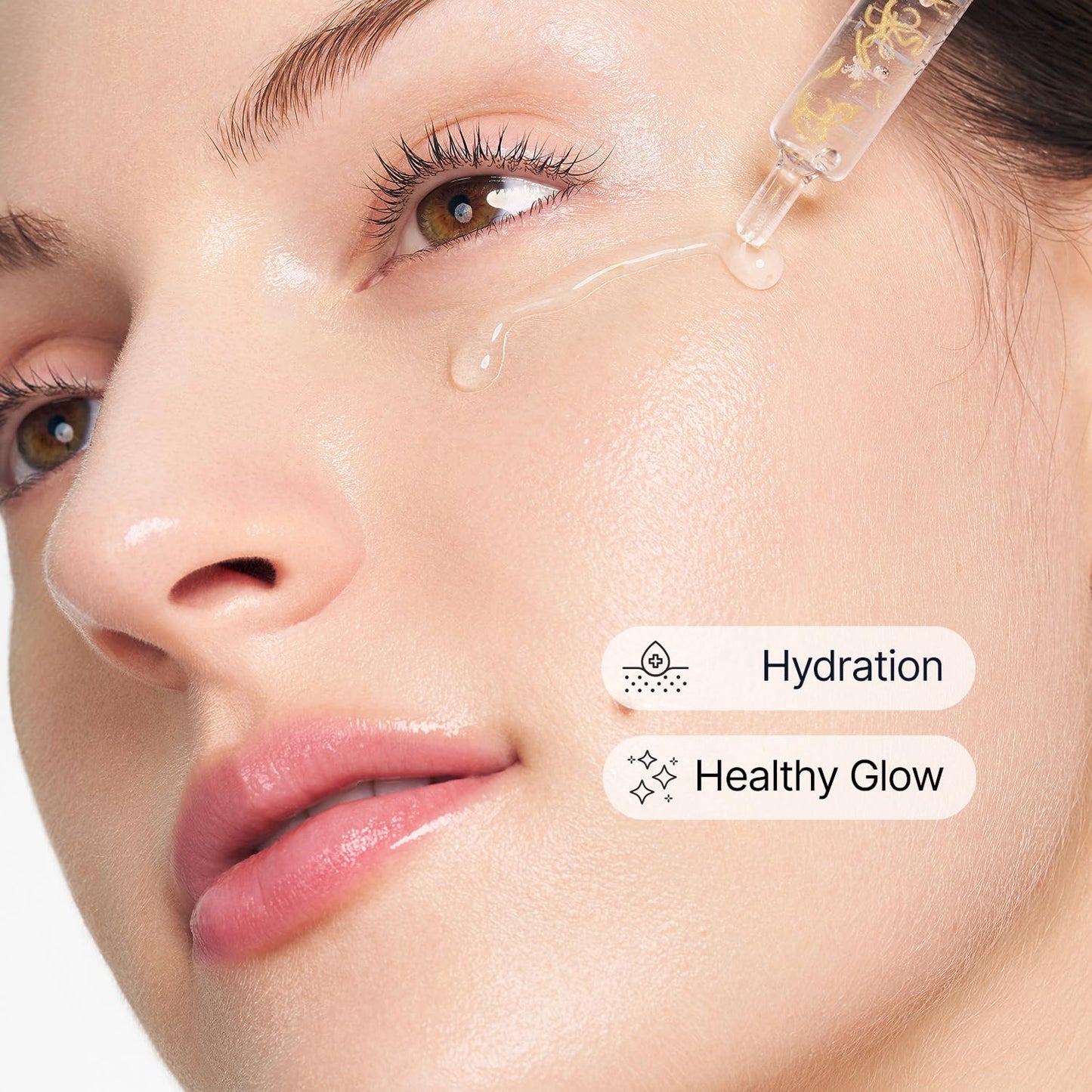 SUNGBOON EDITOR Glow Intensive Silk Peptide Ampoule, Copper Peptides Serum for Face with Collagen & Multi Peptides - Maple Wellness Supplements