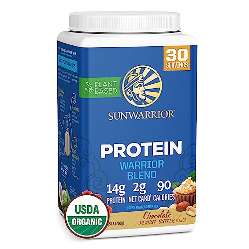 Sunwarrior Vegan Protein Powder Organic Plant-Based Protein | BCAA Amino Acids Hemp - Maple Wellness Supplements