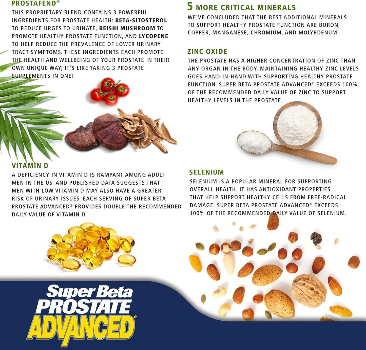 SUPER BETA PROSTATE Advanced – Promote Sleep, Support Bladder Emptying. Prostate Support Supplement for Men's Health with Beta Sitosterol - Maple Wellness Supplements