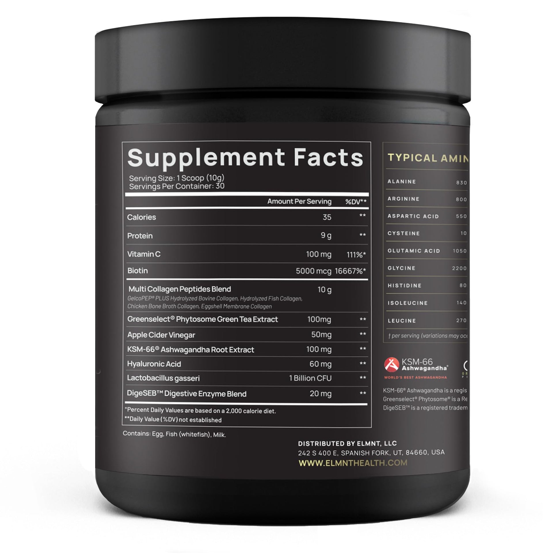 Super Collagen Powder for Women Weight Loss + Beauty w. Probiotics, Hyaluronic Acid, ACV, KSM-66, Biotin - Premium Multi Collagen Peptides Protein Supplement - Maple Wellness Supplements