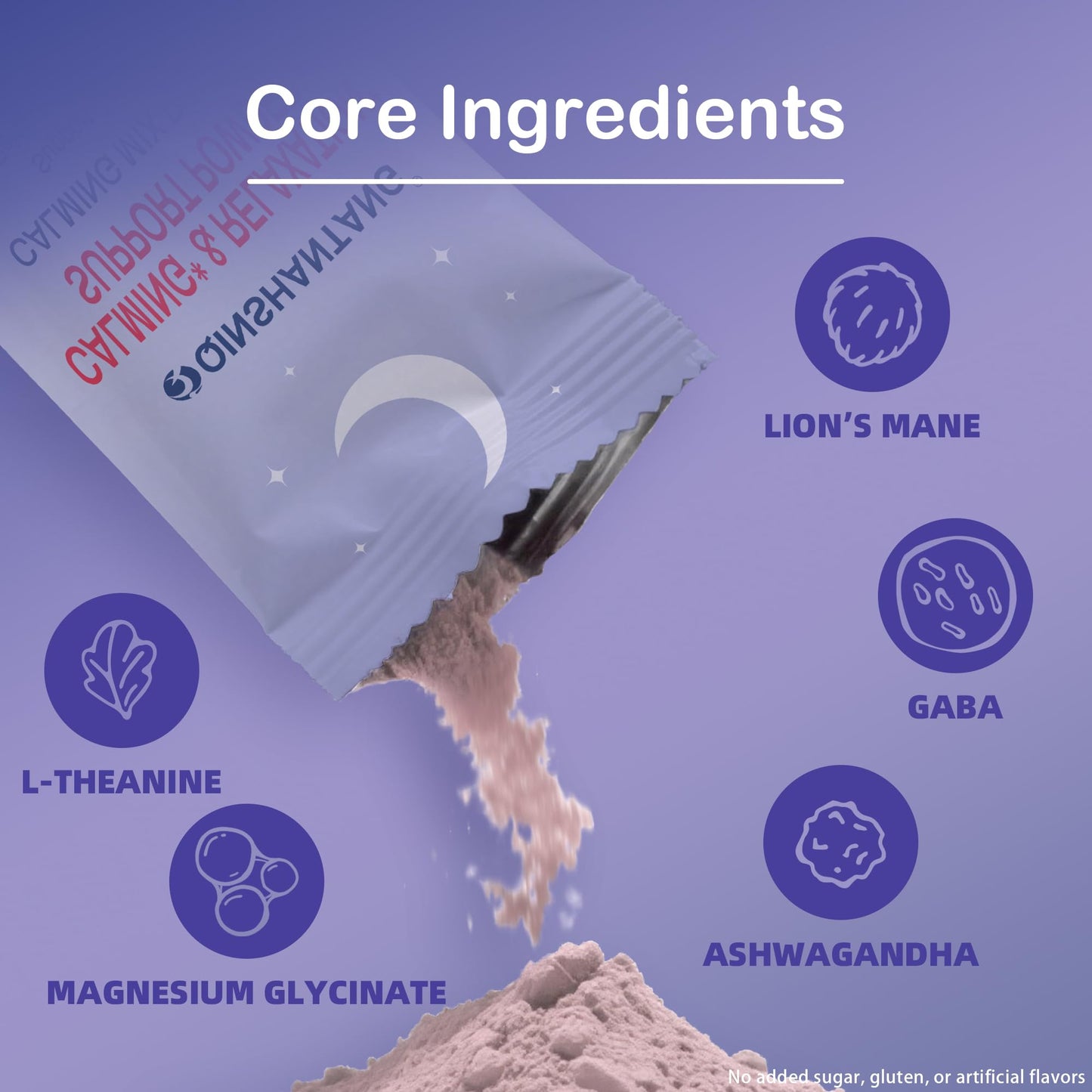 Super Cortisol Drink – Calm Magnesium Powder, L-Theanine, Lion’s Mane & Ashwagandha | Relaxation, Focus & Stress Balance for Women | Sugar-Free, On-The-Go | Red Raspberry Flavor, 25 Servings - Maple Wellness Supplements