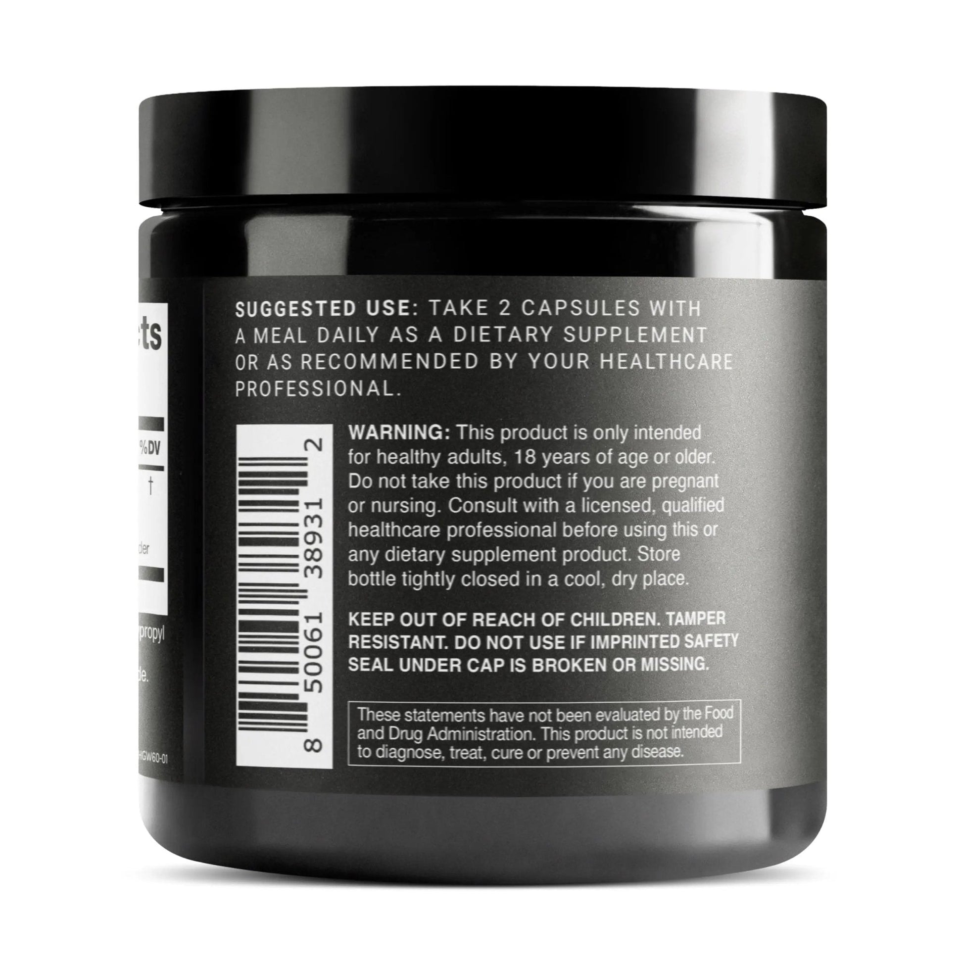Super Strength Horny Goat Weed for Men & Women 60,000mg - Epimedium sagittatum - 40% Icariins - 60: 1 Concentrated Extract from 1000mg Formula - 3P tested - Premium hornygoatweed for Men - 60 Caps - Maple Wellness Supplements