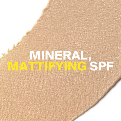 Supergoop! Mineral Mattescreen (SPF 40) - 45 mL - Mineral, Oil-Free Broad Spectrum Sunscreen - Smooths Skin’s Appearance - Maple Wellness Supplements