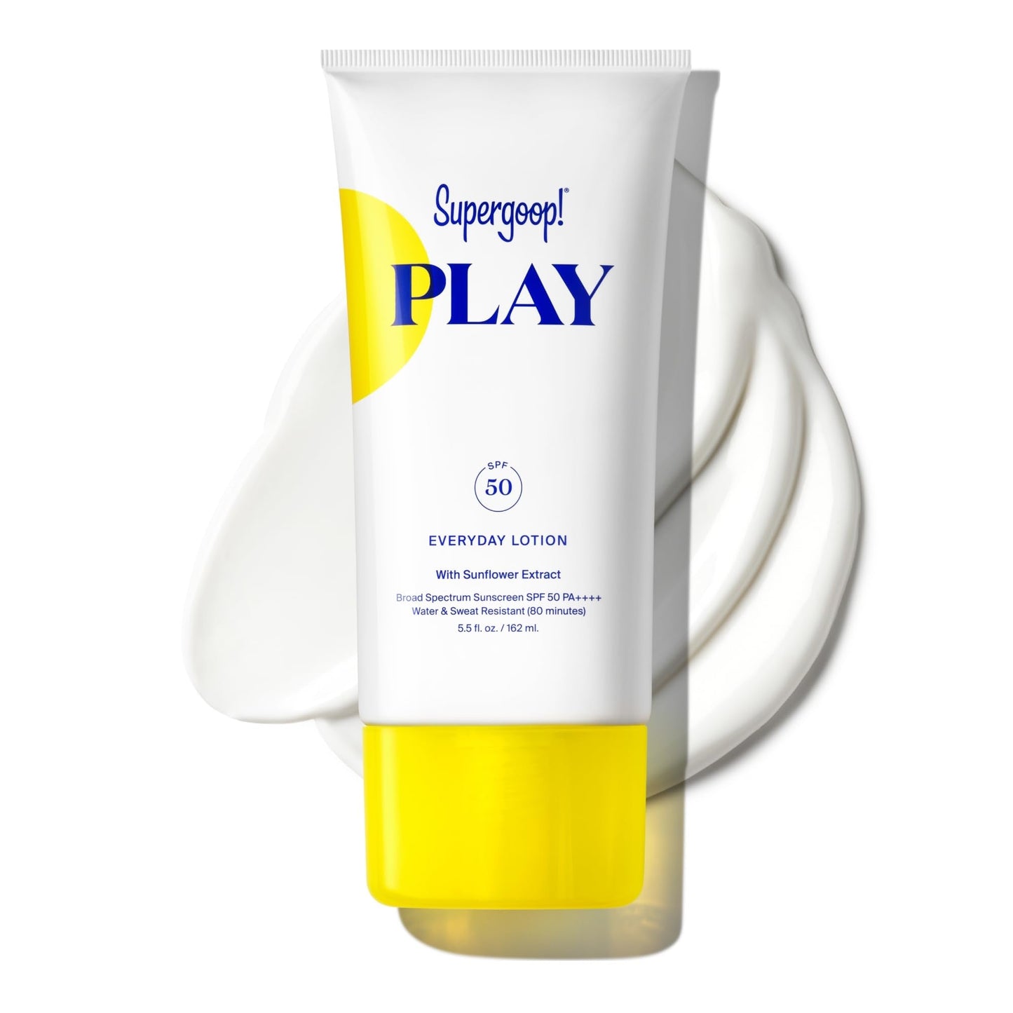 Supergoop! PLAY Everyday Lotion SPF 50 - Broad Spectrum Body & Face Sunscreen - Great for Active Days - Fast Absorbing - Maple Wellness Supplements