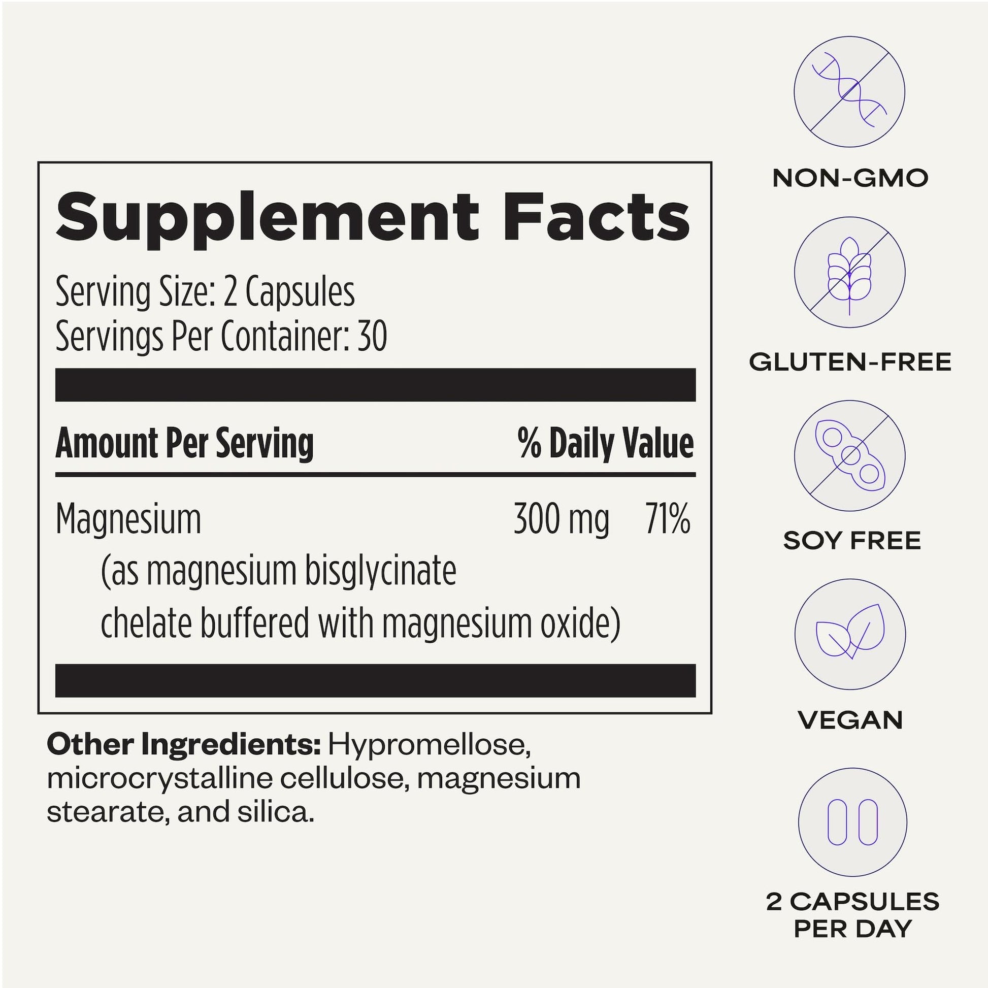 Suppgrade Labs Magnesium 101 by Dave Asprey | Daily Support for Sleep, Metabolism, Relaxation, & Heart Health | 300 mg Chelated Magnesium Bisglycinate | High Absorption Magnesium | 30 Day Supply - Maple Wellness Supplements