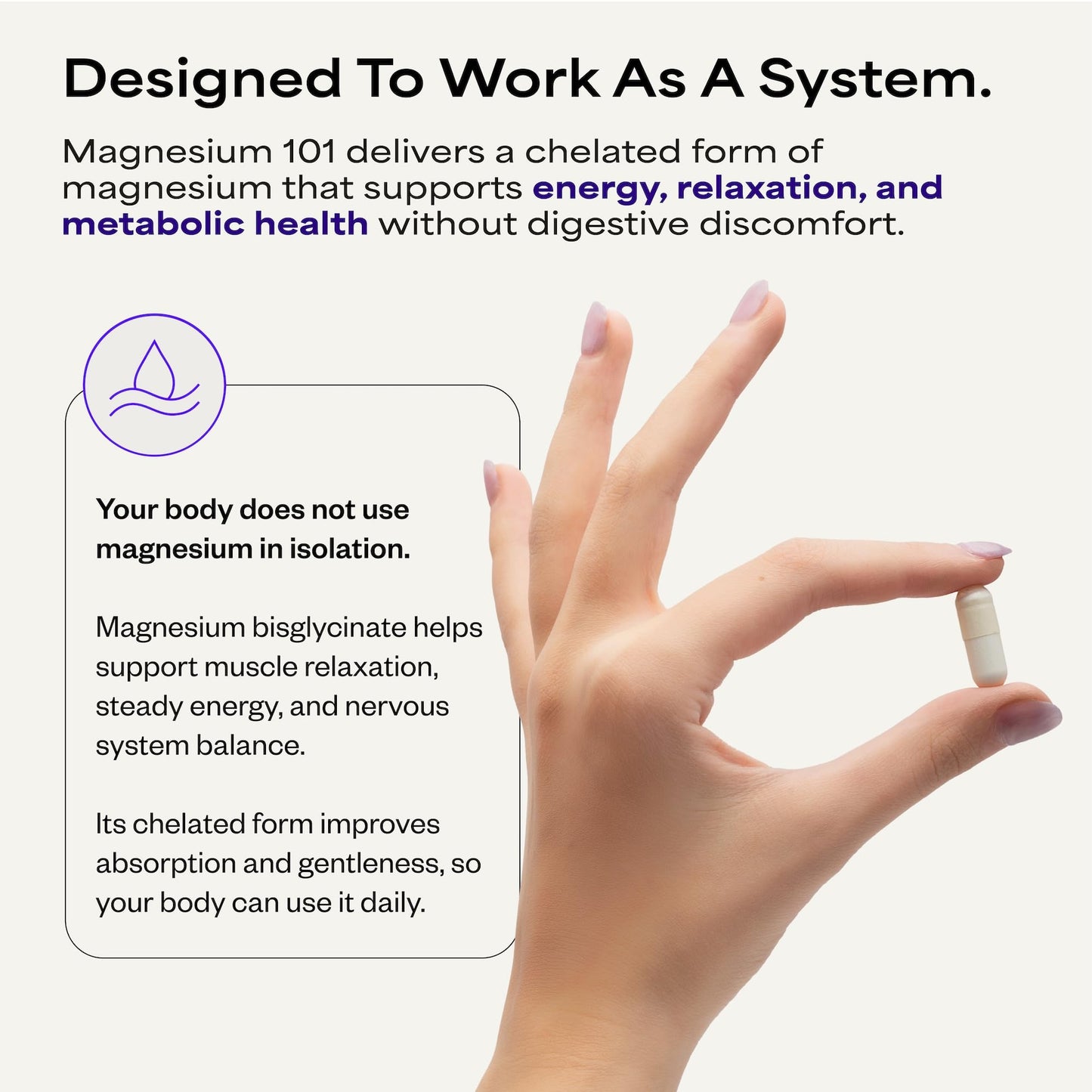 Suppgrade Labs Magnesium 101 by Dave Asprey | Daily Support for Sleep, Metabolism, Relaxation, & Heart Health | 300 mg Chelated Magnesium Bisglycinate | High Absorption Magnesium | 30 Day Supply - Maple Wellness Supplements
