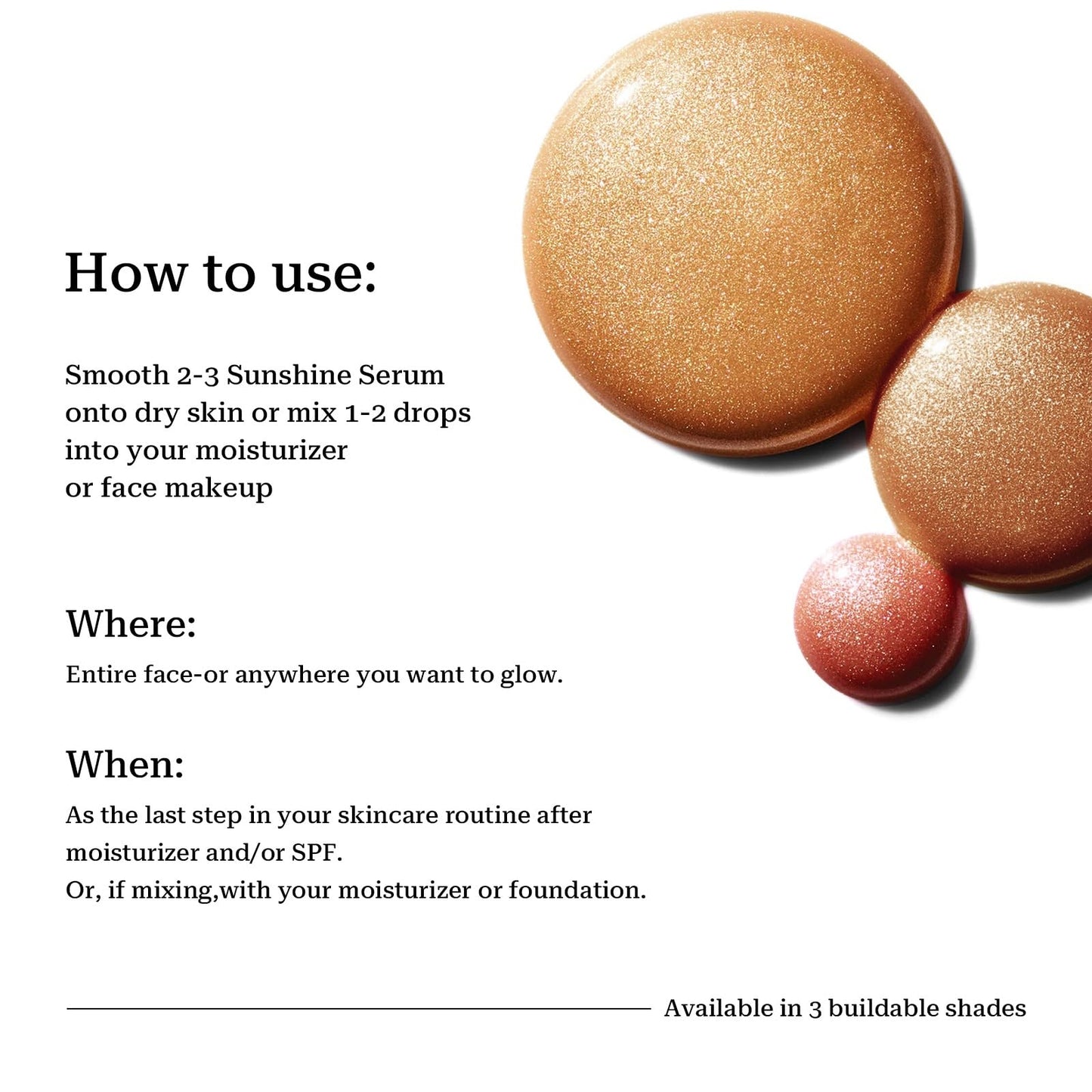 SWETIYOU Bronzing Drops, Lightweight and Non-greasy Liquid Bronzer for Face & Body, Instant Sunshine Glow Serum for Flawless Skin & Radiant Finish (RUST RED) - Maple Wellness Supplements