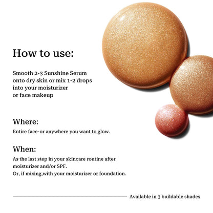 SWETIYOU Bronzing Drops, Lightweight and Non-greasy Liquid Bronzer for Face & Body, Instant Sunshine Glow Serum for Flawless Skin & Radiant Finish (RUST RED) - Maple Wellness Supplements
