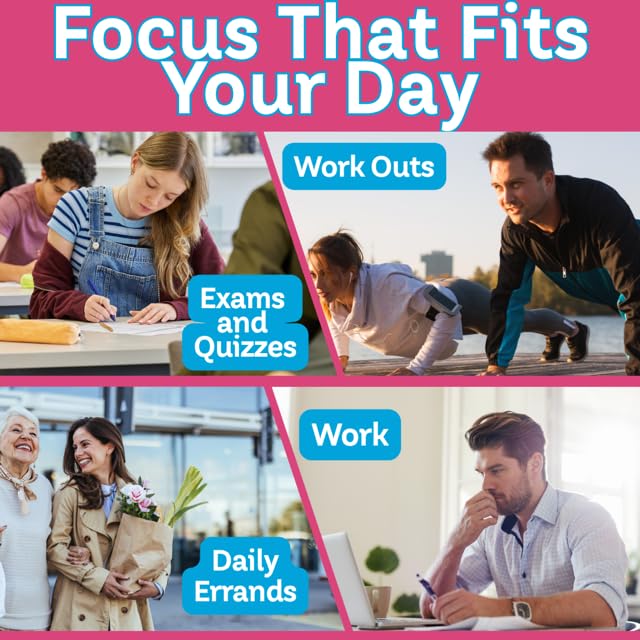 Swift Patch Focus Patch for Adults (30 Day Supply) + Proprietary Blend (Men and Women) - Help Kids and Adults Focus with Patches 22 Ingredients with Proprietary Formula - Maple Wellness Supplements