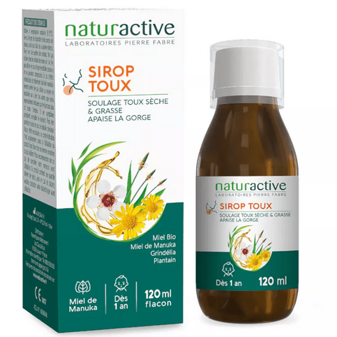 Syrup for dry and productive cough 120ml NATURACTIVE - Maple Wellness Supplements