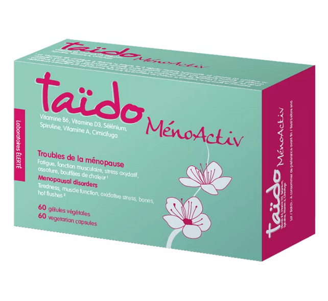 Taïdo MénoActiv Tonus & Menopause 60 capsules - Maple Wellness Supplements