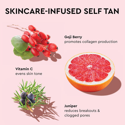 Tanologist Medium Self Tan Mousse, Self-Tanning Mousse, Streak-Free, Natural Glow, No Fake Tan Smell Or Orange Tone, Long Lasting - Maple Wellness Supplements