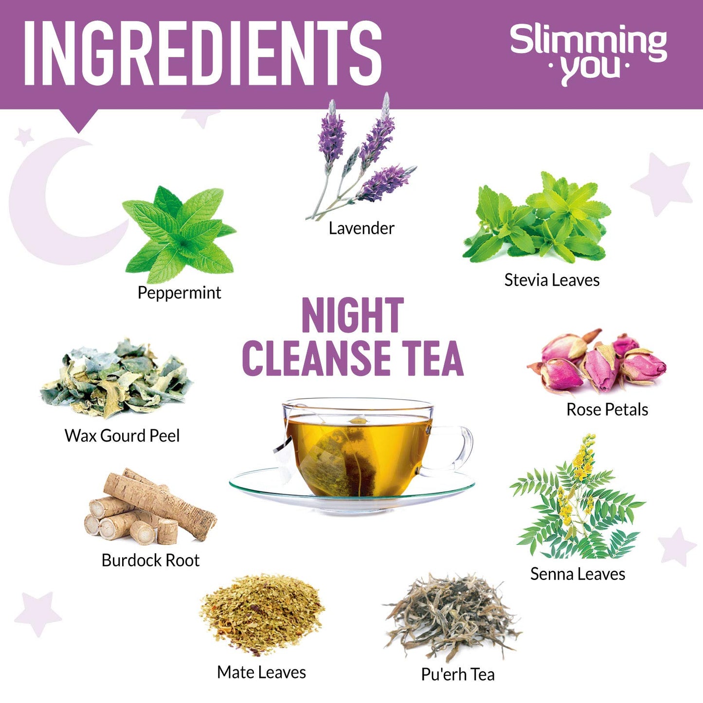TAOISTEA 14 Day Detox Tea for Weight Loss, Body Cleanse, Metabolism Boost - Morning - Maple Wellness Supplements