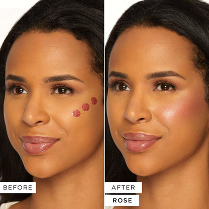 tarte blush tape liquid blush – Buildable Cream Cheek Makeup, Lightweight Formula, Blurs appearance for Radiant Glow, Vegan & Cruelty-Free, full size, rose - Maple Wellness Supplements