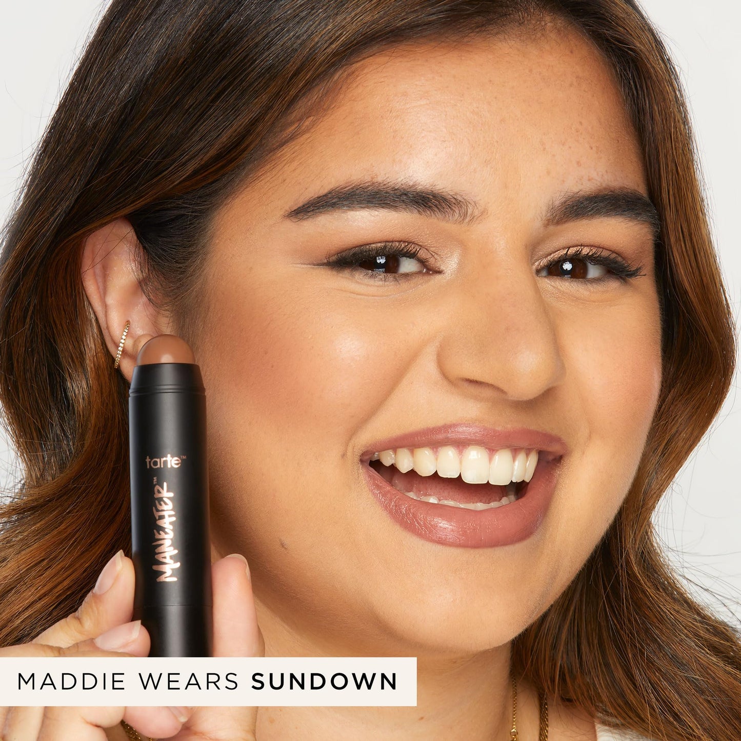 tarte maneater silk stick bronzer – Buildable Lightweight Cream Bronzer, Natural Matte Finish, Vegan & Cruelty-Free, full size, nocturnal - Maple Wellness Supplements