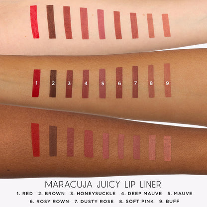 tarte maracuja juicy lip liner – Creamy, Matte, Lip Liner with Hyaluronic Acid with Vitamin E, Vegan & Cruelty-Free, full size, soft pink - Maple Wellness Supplements