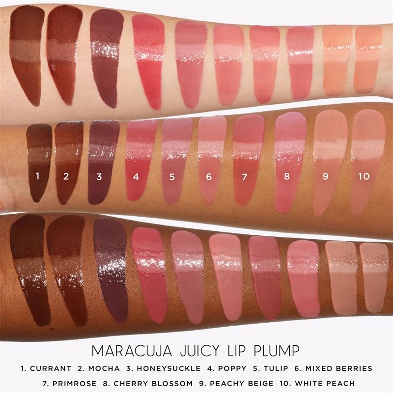 tarte maracuja juicy lip plump – Hydrating & Volumizing Lip Plumper Gloss Balm with Nourishing Hyaluronic Acid, Plumps & Moisturizes, Vegan & Cruelty-Free, full size, cherry blossom - Maple Wellness Supplements