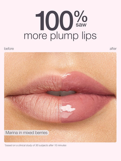 tarte maracuja juicy lip plump – Hydrating & Volumizing Lip Plumper Gloss Balm with Nourishing Hyaluronic Acid, Plumps & Moisturizes, Vegan & Cruelty-Free, full size, cherry blossom - Maple Wellness Supplements