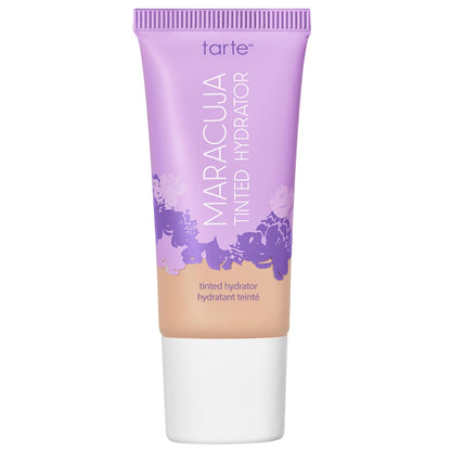 tarte maracuja tinted moisturizer – Lightweight Sheer Foundation with Buildable Longwear Coverage, Hyaluronic Acid for Hydrated Skin, Vegan & Cruelty-Free, full size, 10N fair neutral - Maple Wellness Supplements