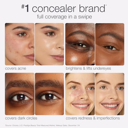 tarte Shape Tape Concealer – Full-Coverage Creaseless Soft Matte Finish, Brightening Under-Eye & Face Makeup, 16hr Longwear, Vegan & Cruelty-Free, Full Size, 16N fair-Light Neutral - Maple Wellness Supplements