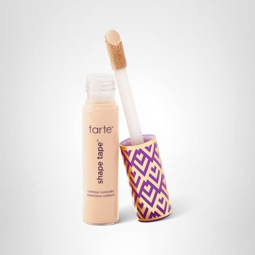 tarte Shape Tape Concealer – Full-Coverage Creaseless Soft Matte Finish, Brightening Under-Eye & Face Makeup, 16hr Longwear, Vegan & Cruelty-Free, Full Size, 16N fair-Light Neutral - Maple Wellness Supplements