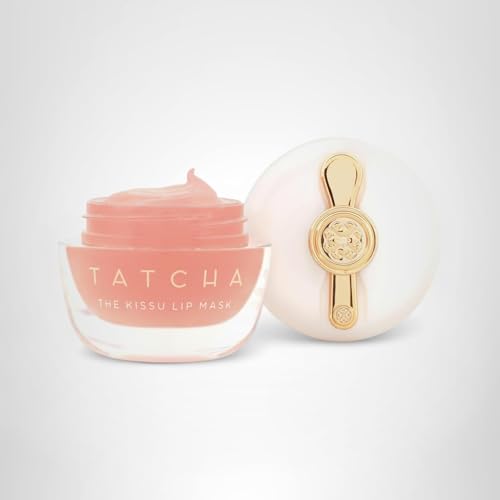 Tatcha Kissu Lip Mask | Overnight Lip Mask, Visibly Plumps and Softens for Lush Lips, 9.0 G | 0.32 oz - Maple Wellness Supplements