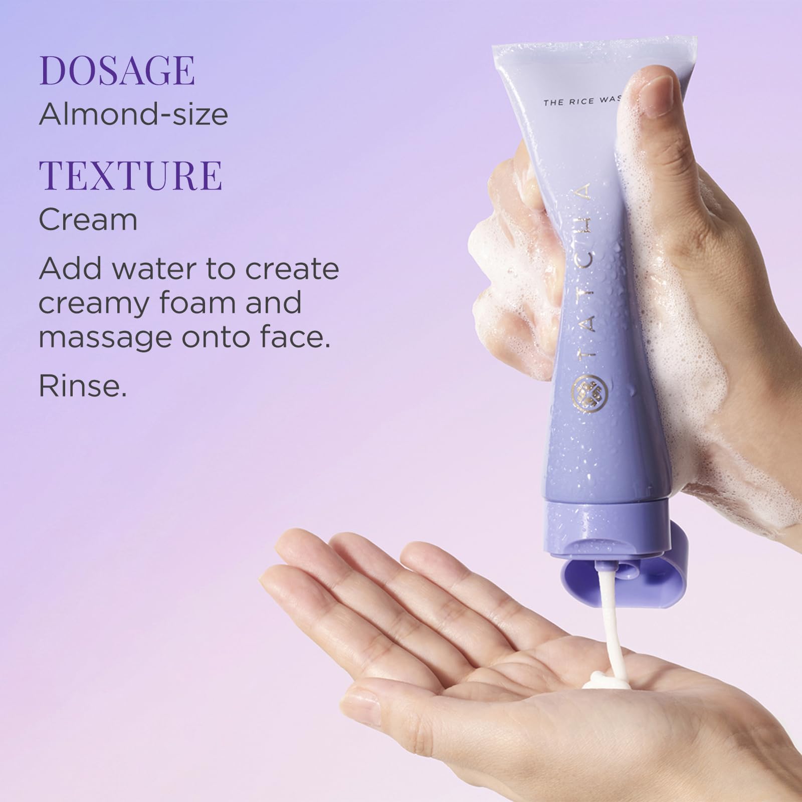 TATCHA The Rice Wash | Soft Cream Facial Cleanser Washes Away Buildup Without Stripping Skin For A Soft, Luminous Complexion | 4 oz - Maple Wellness Supplements