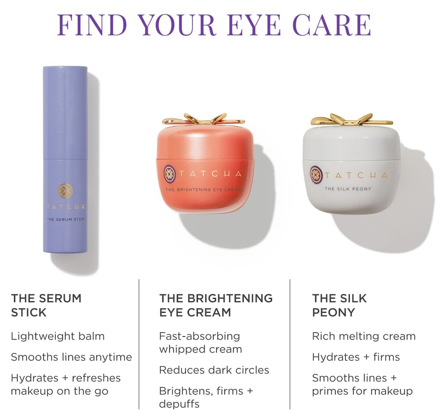 Tatcha The Serum Stick | Smooth Dry Fine Lines Instantly, Face & Eye Brightener Stick 8 G | 0.28 oz - Maple Wellness Supplements