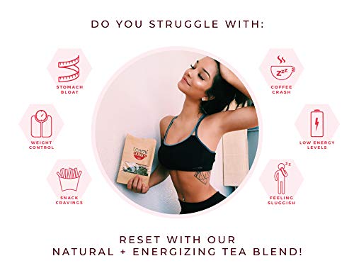 Teami Skinny Tea Supports Slimming and Colon Cleanse - Natural Detox Tea Helps - Maple Wellness Supplements