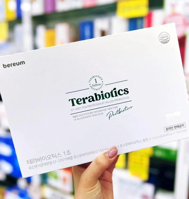 Terabiotics® 1 Trillion Postbiotic Stick – 2-Month Supply (60 Sticks / 20 per Box × 3 Boxes) – Heat-Treated EF-2001, Shelf-Stable, No Refrigeration Needed (20) - Maple Wellness Supplements
