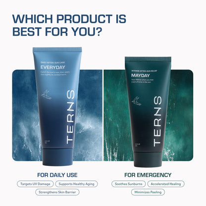TERNS Everyday Advanced Moisturizer for Face & Body, Daily Skin Care Lotion for Men & Women, Marine Bioactive Skin Cream, Supports Firmness & Hydration, Travel Friendly, Natural Fragrance, 3.4 Oz - Maple Wellness Supplements