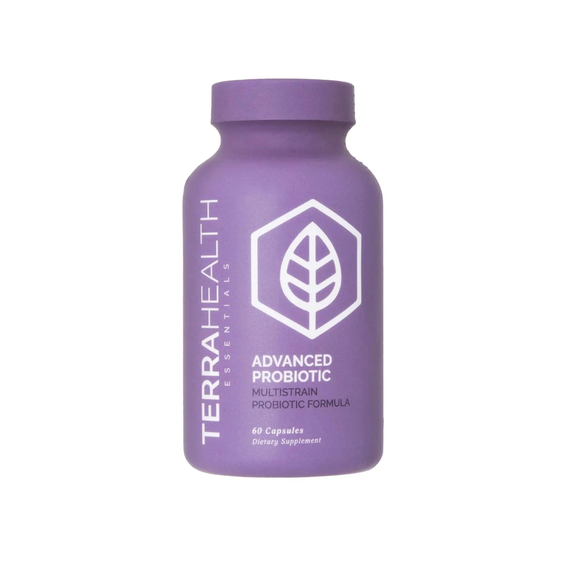 Terra Health Essentials Advanced Probiotics | 50 Billion CFU | Reduce Bloating & Gas, Immune Support | 30-Day Supply (60 Capsules) - Maple Wellness Supplements