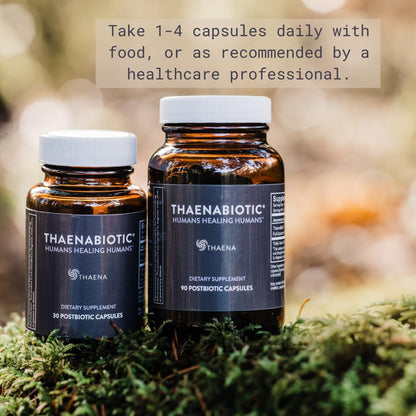 Thaena ThaenaBiotic Postbiotic - World's First Human-Derived Postbiotic Supplement - 30 Count - Maple Wellness Supplements