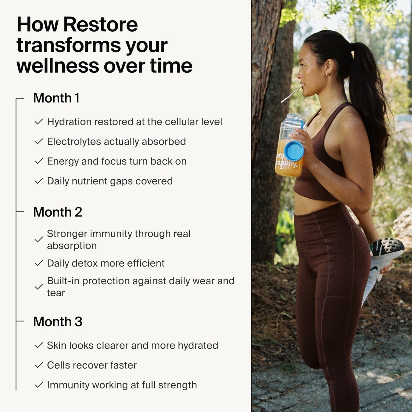 The Absorption Company Electrolyte Powder Packets - Workout Recovery & Hydration Drink Mix with Liposomal Glutathione, Vitamin C & Methylated B Vitamins - Maple Wellness Supplements