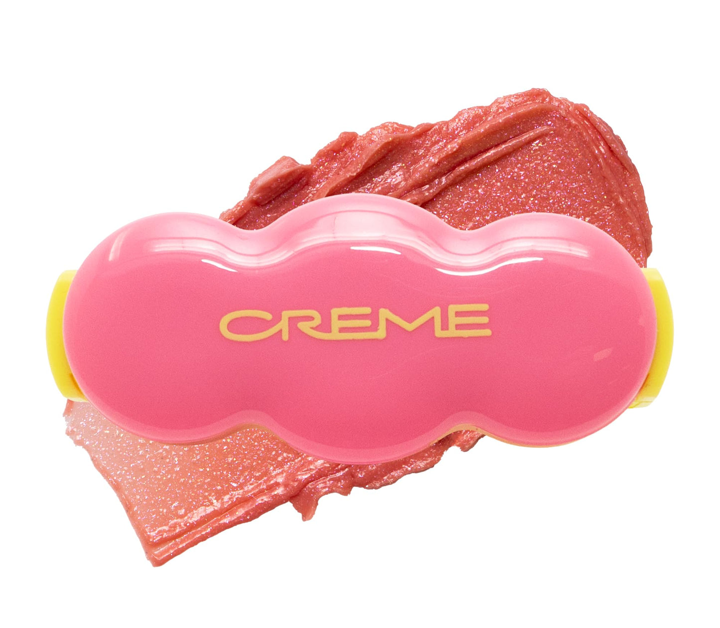 The Crème Shop Shimmer Pop Clip-On Lip Gloss | Korean Makeup, Cute Clip Accessory, Hydrating, Non-Sticky, Shea Butter, Hyaluronic Acid, Vitamine E- Nude Orbit - Maple Wellness Supplements