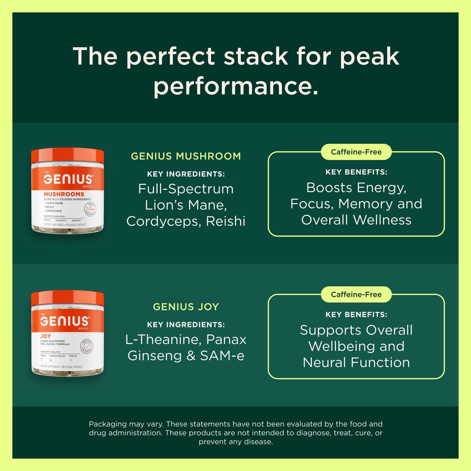 The Genius Brand Daily Superfood Greens - Organic Plant-Based Powder - Pineapple Flavor - Whole Food Blend with Greens, Fruits & Veggies - 30 Serving - Maple Wellness Supplements