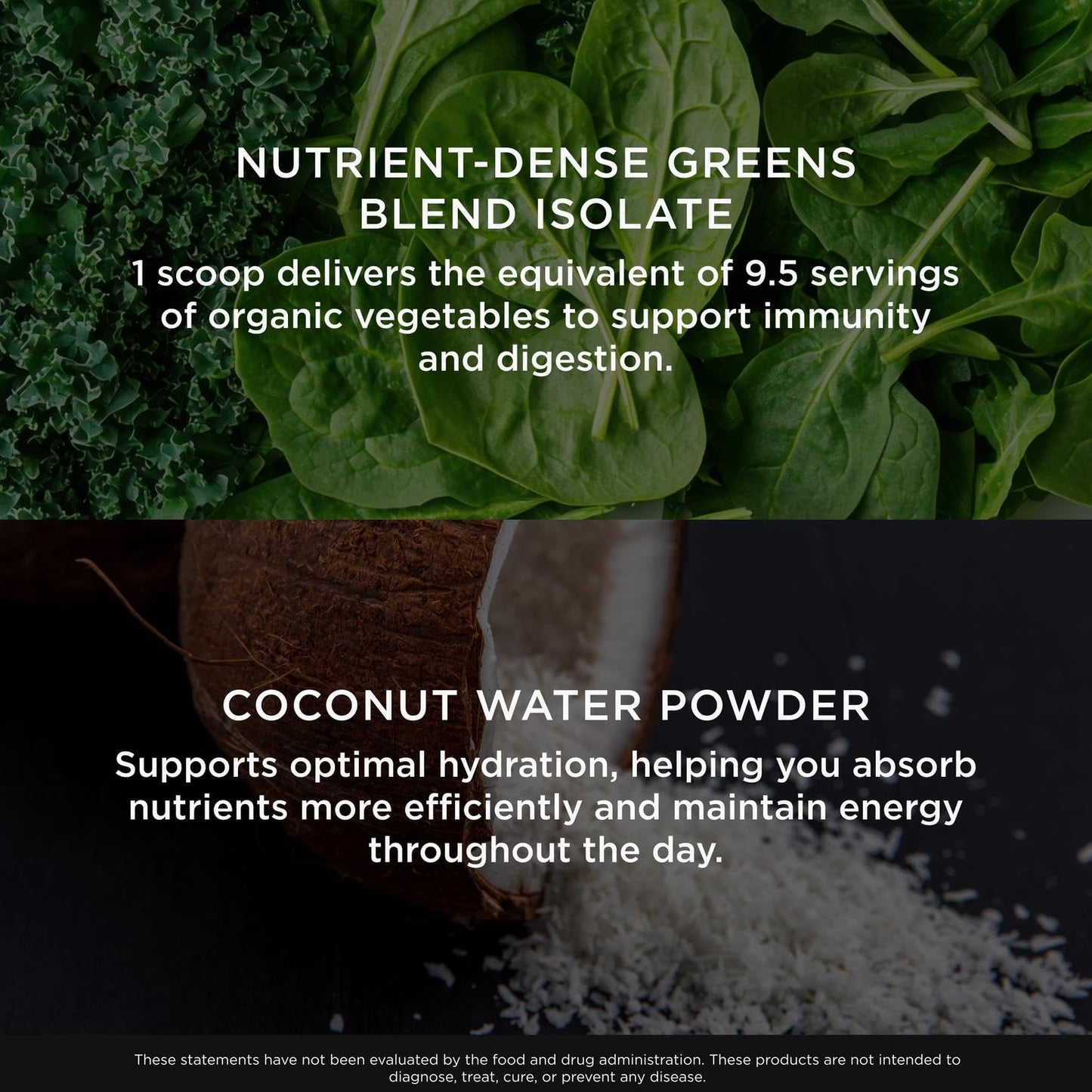 The Genius Brand Daily Superfood Greens - Organic Plant-Based Powder - Pineapple Flavor - Whole Food Blend with Greens, Fruits & Veggies - 30 Serving - Maple Wellness Supplements