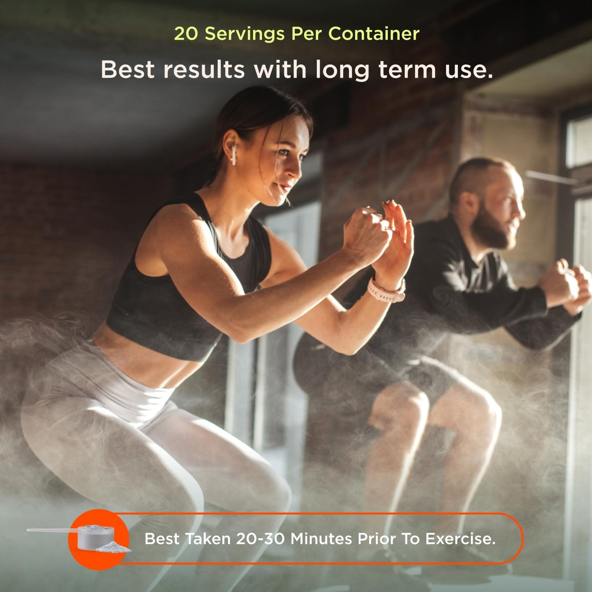 The Genius Brand Genius Pre - Clean Pre-Workout Powder for Energy, Focus & Fitness Support - No Artificial Flavors, Preservatives, or Proprietary Blends - Non-GMO - 20 Servings - Sour Cherry - Maple Wellness Supplements