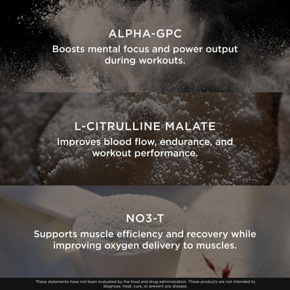 The Genius Brand Genius Pre - Clean Pre-Workout Powder for Energy, Focus & Fitness Support - No Artificial Flavors, Preservatives, or Proprietary Blends - Non-GMO - 20 Servings - Blue Raspberry - Maple Wellness Supplements