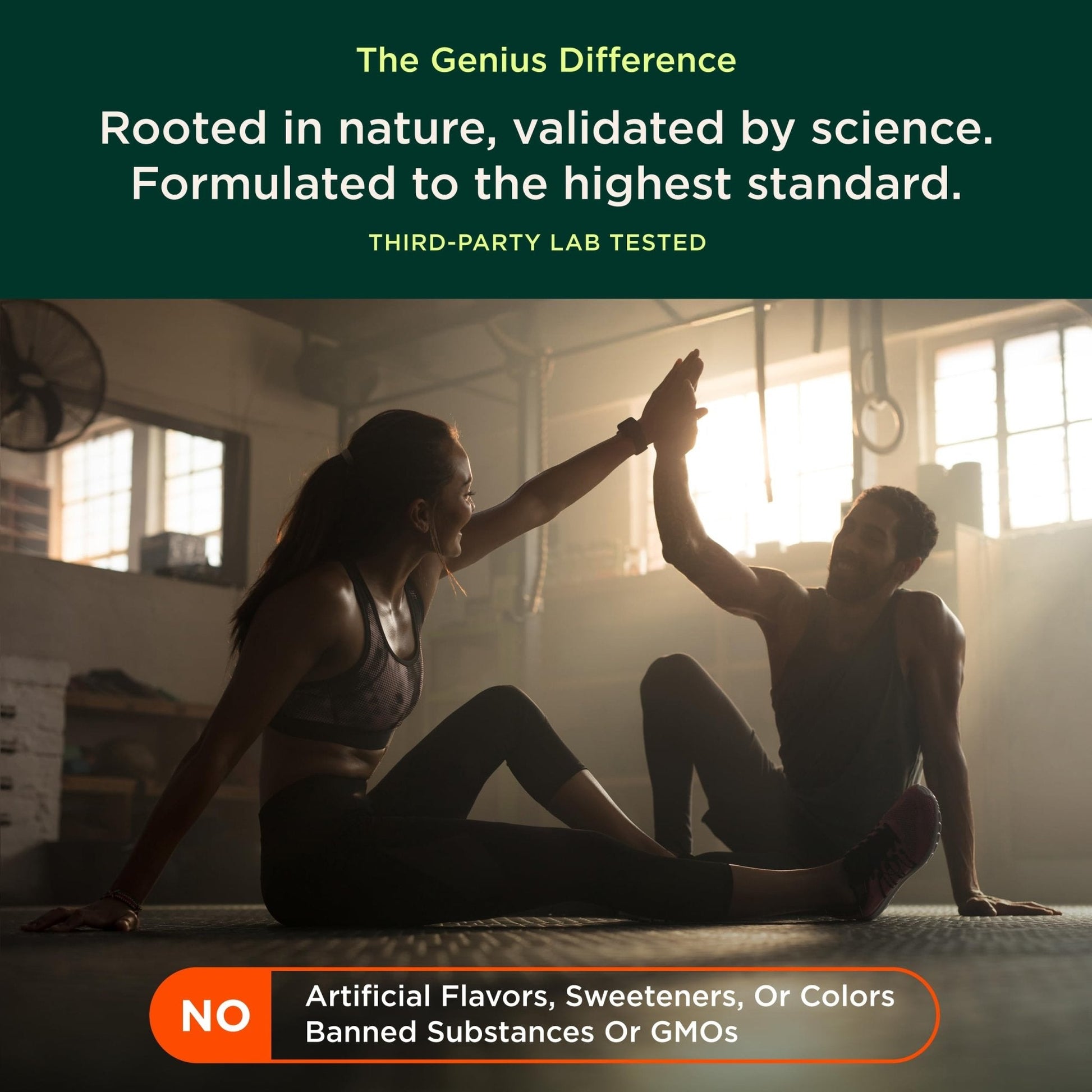 The Genius Brand Genius Rest Nootropic – Melatonin-Free Sleep Support Supplement for Calm & Relaxation – Lemon Tea – 30 Servings - Maple Wellness Supplements