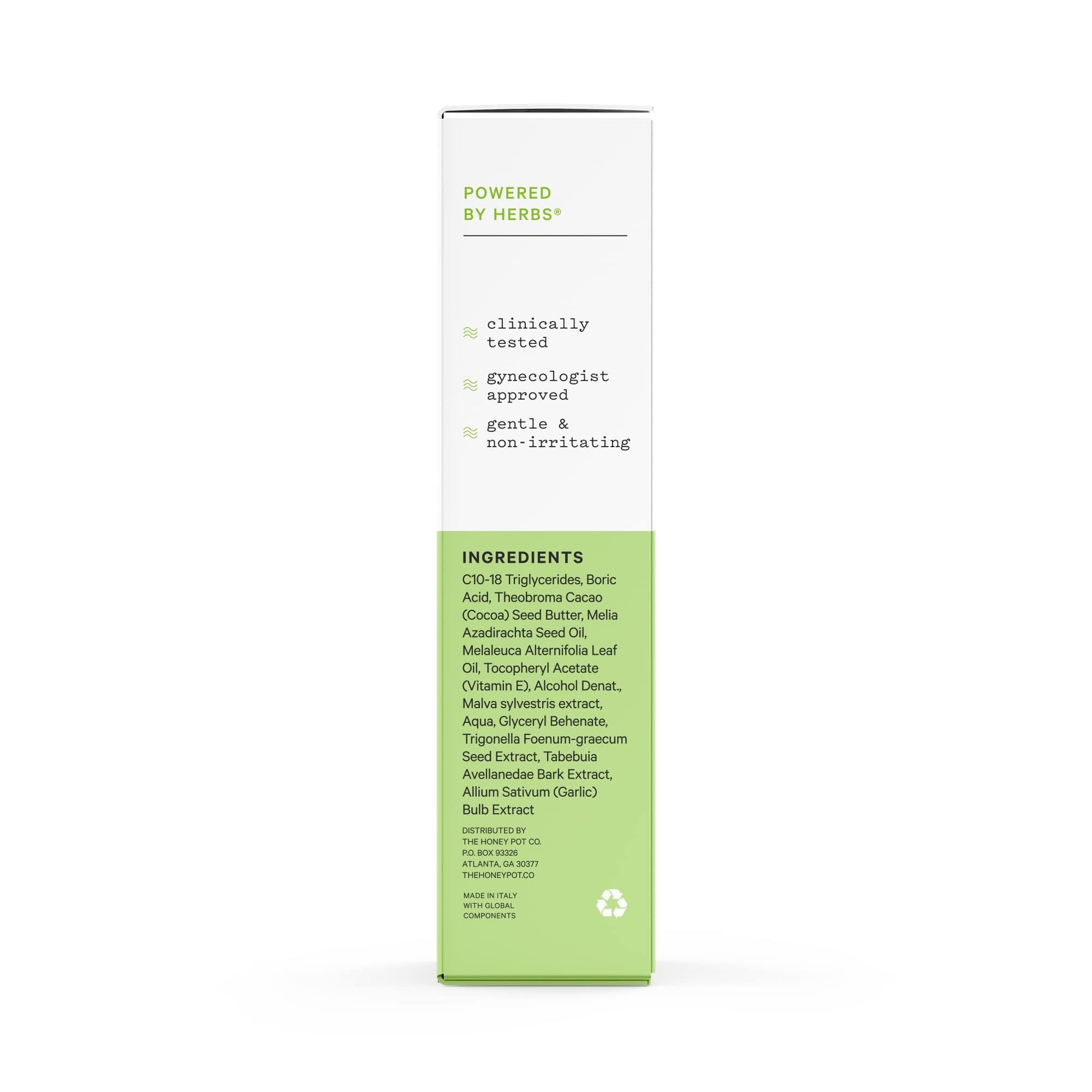 The Honey Pot Company 7 Day Boric Acid & Herbs Suppositories - Maintains and Balances Healthy Vaginal pH, Manages Odor, Hydrates, & Moisturizes - Gynecologist Tested - Maple Wellness Supplements