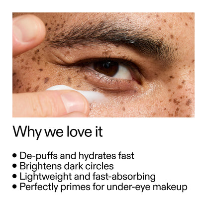 The INKEY List Caffeine Eye Cream, Reduce Eye Puffiness and Dark Circle, Blur Fine Lines, 0.5 fl oz - Maple Wellness Supplements