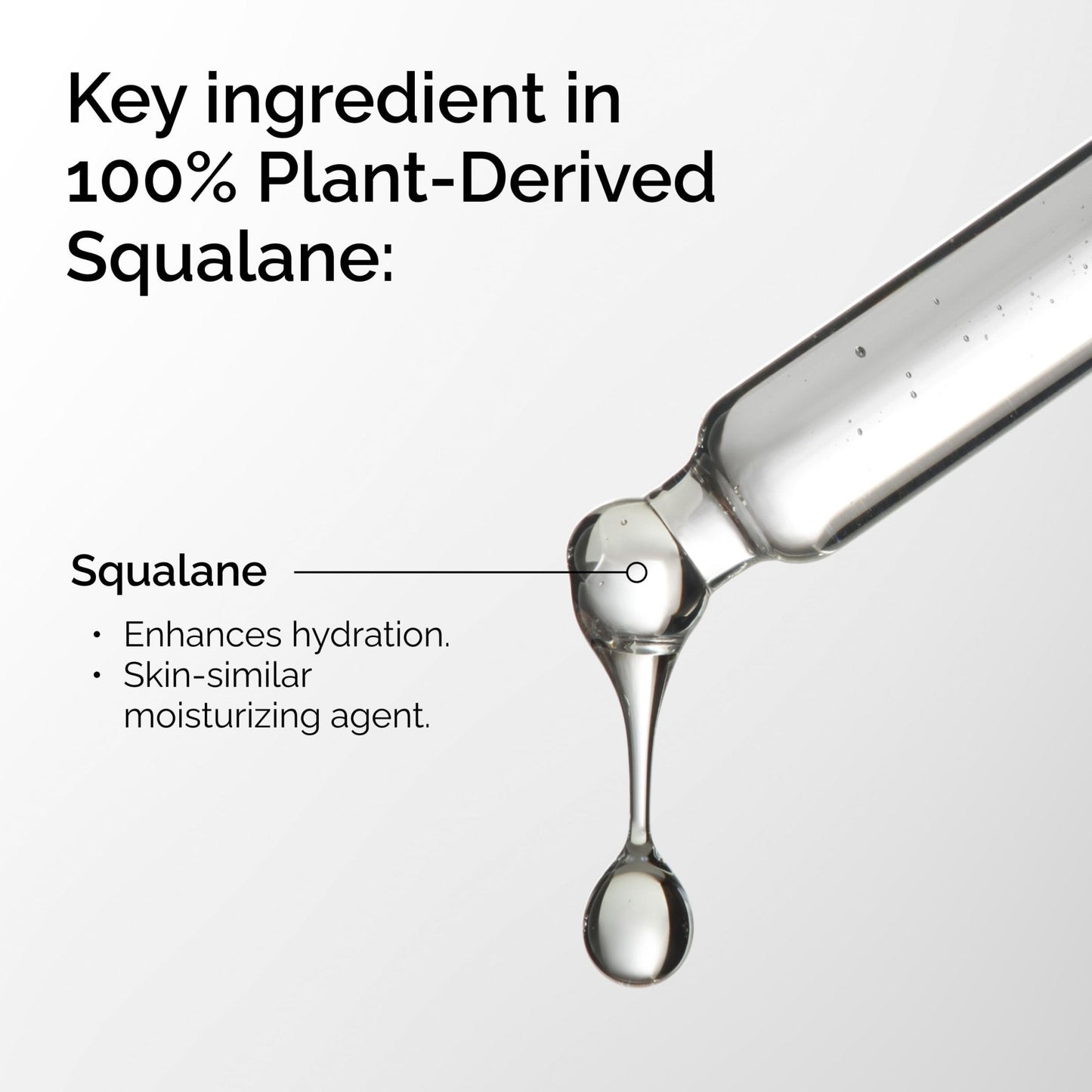 The Ordinary 100% Plant-Derived Squalane, for Skin and Hair, Lightweight Hydration, and Moisture Barrier Support, 1 Fl Oz - Maple Wellness Supplements