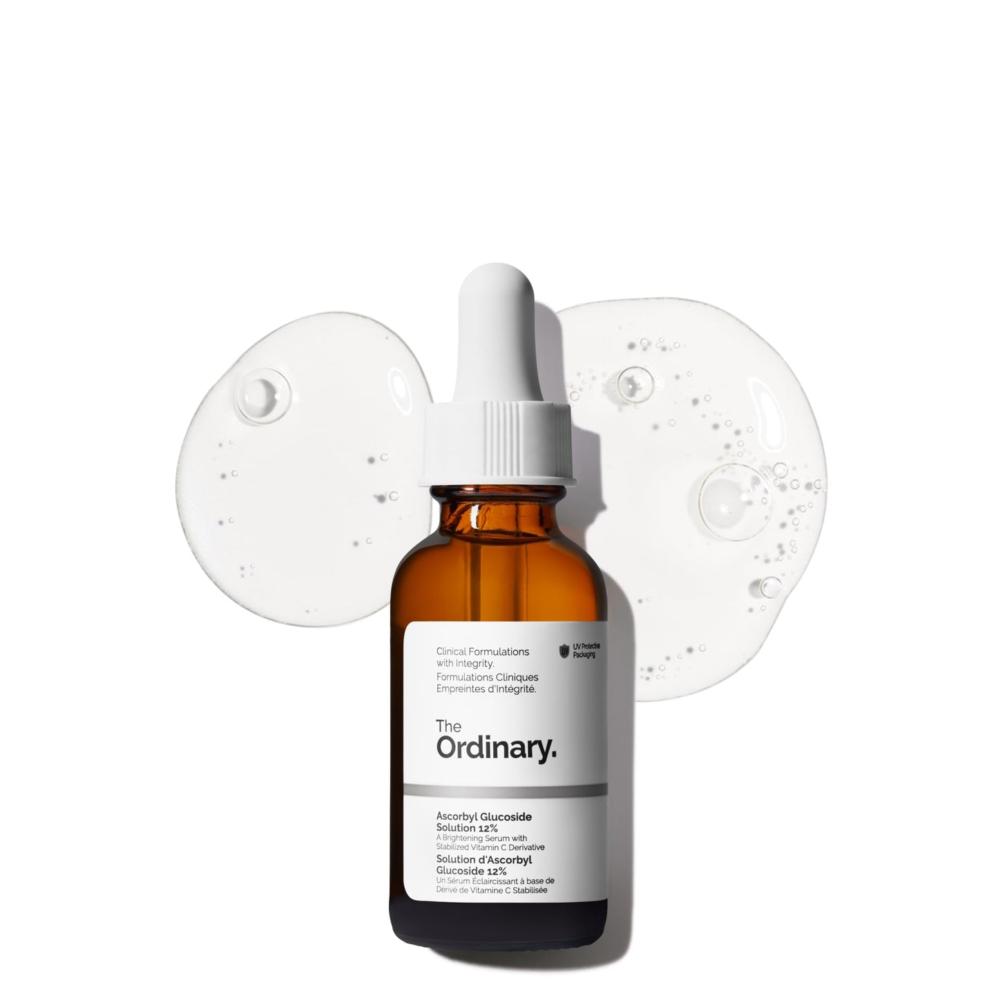 The Ordinary Ascorbyl Glucoside Solution 12%, Vitamin C Serum for Even Skin Tone and Antioxidant Protection, 1 Fl Oz - Maple Wellness Supplements