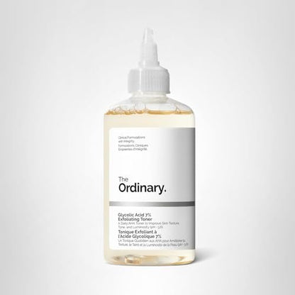 The Ordinary Glycolic Acid 7% Exfoliating Toner, Brightening and Smoothing Daily Toner - Maple Wellness Supplements