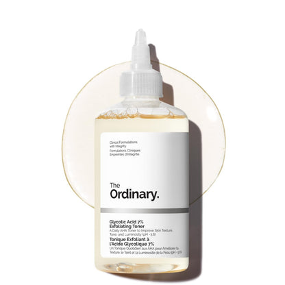 The Ordinary Glycolic Acid 7% Exfoliating Toner, Brightening and Smoothing Daily Toner - Maple Wellness Supplements